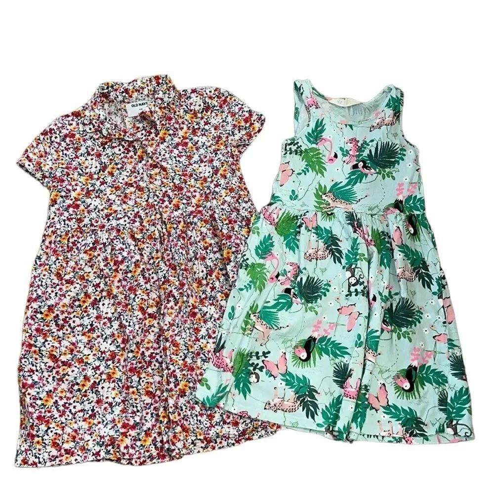 Old Navy & H&M Girls Dress 2pc Bundle(Size M/8)